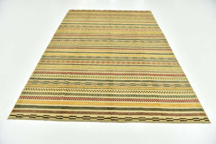 6' 7 x 9' 7 Hand Knotted Modern Ziegler Rug