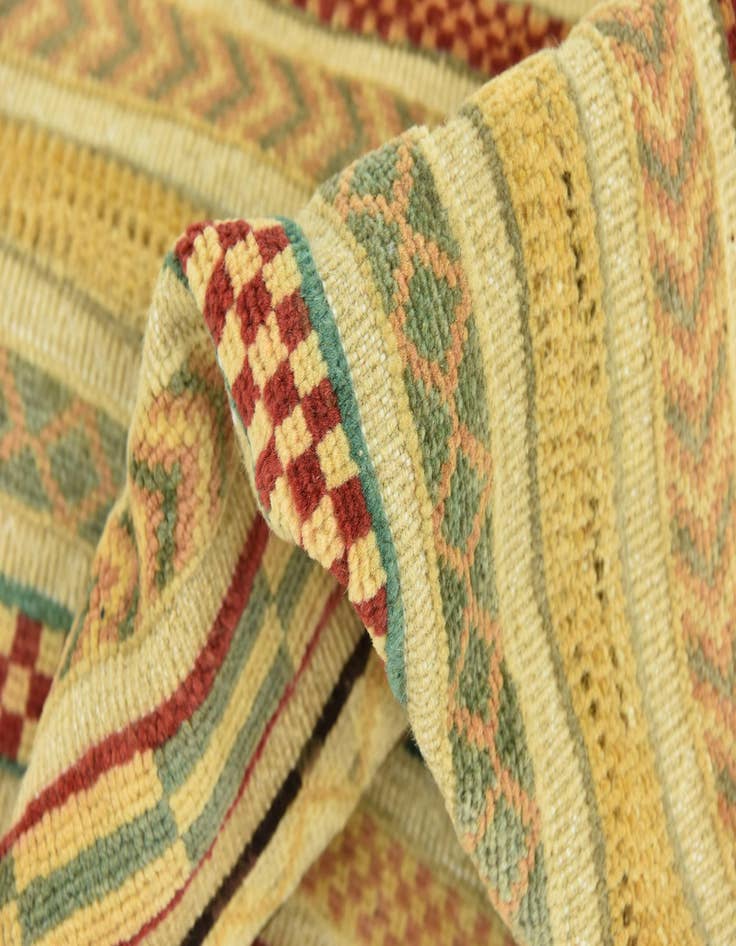 Detail image of 6' 7 x 9' 7  Hand Knotted Modern Ziegler Rug