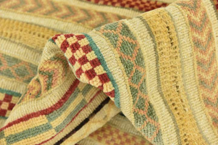 6' 7 x 9' 7 Hand Knotted Modern Ziegler Rug