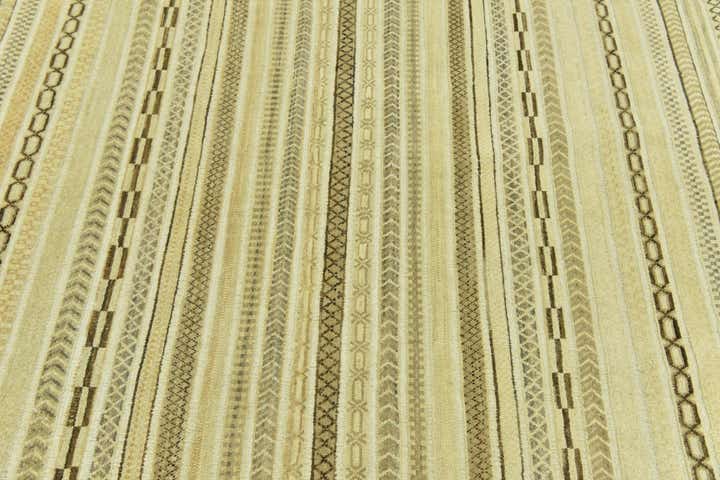 6' 4 x 9' 6 Hand Knotted Modern Ziegler Rug