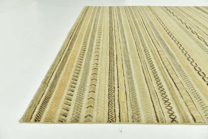 6' 4 x 9' 6 Hand Knotted Modern Ziegler Rug