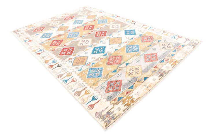 6' 7 x 9' 9 Hand Knotted Modern Ziegler Rug