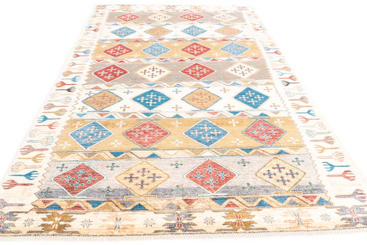 Detail image of 6' 7 x 9' 9 Hand Knotted Modern Ziegler Rug