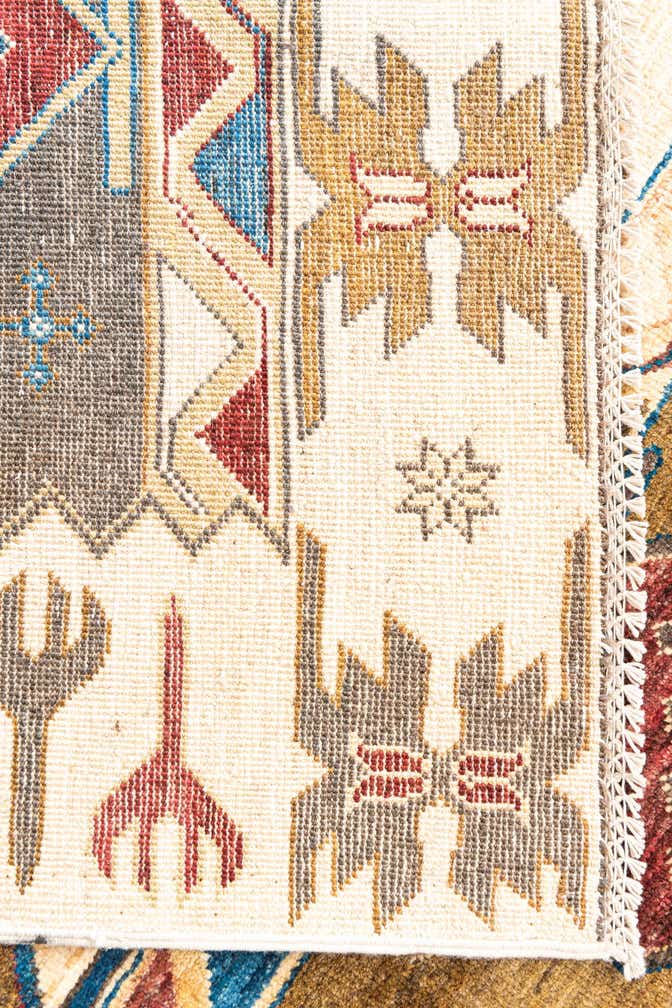 6' 7 x 9' 9 Hand Knotted Modern Ziegler Rug