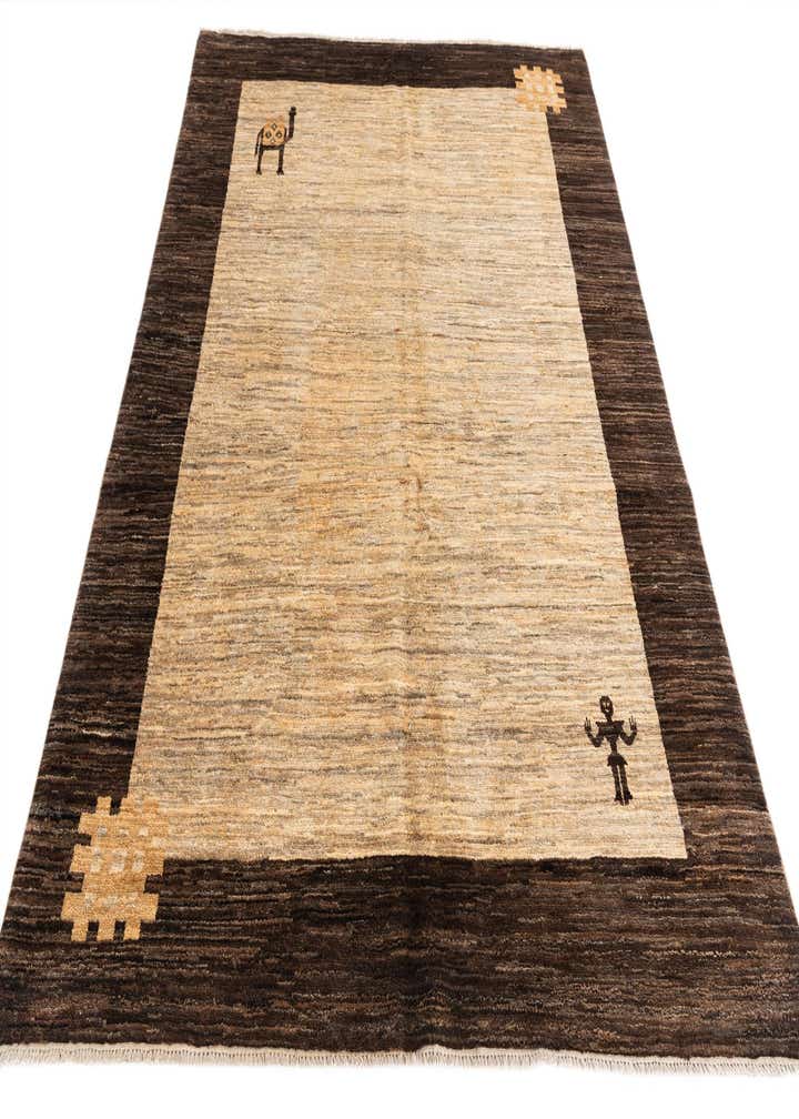 5' x 6' 4 Hand Knotted Modern Ziegler Rug