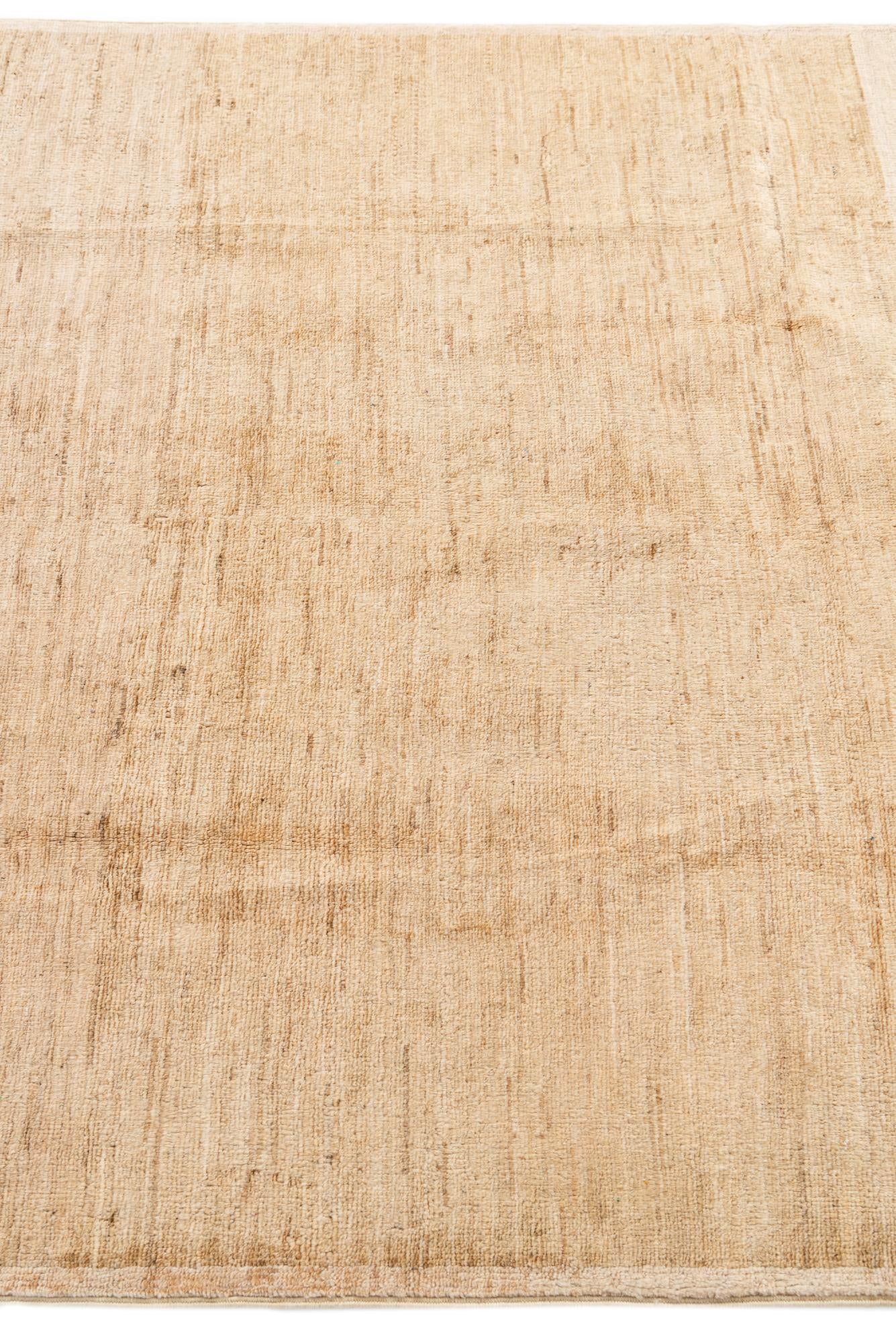 4' x 6' Hand Knotted Modern Ziegler Rug