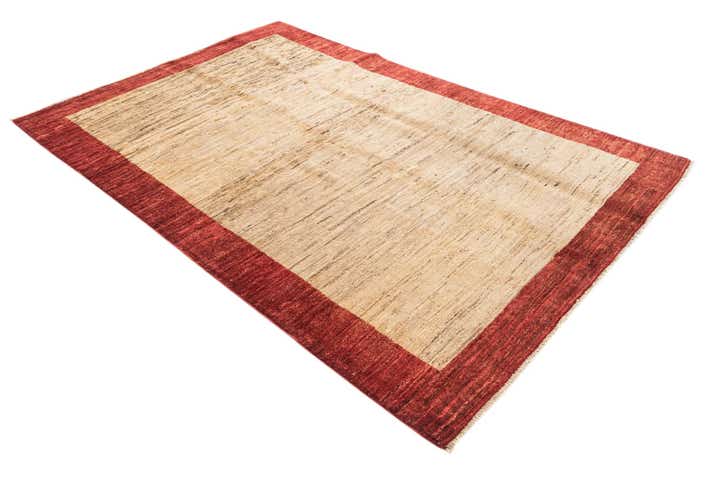 3' 10 x 5' 8 Hand Knotted Modern Ziegler Rug
