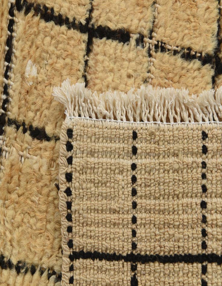 Detail image of 3' x 4' 10  Hand Knotted Modern Ziegler Wool Rug