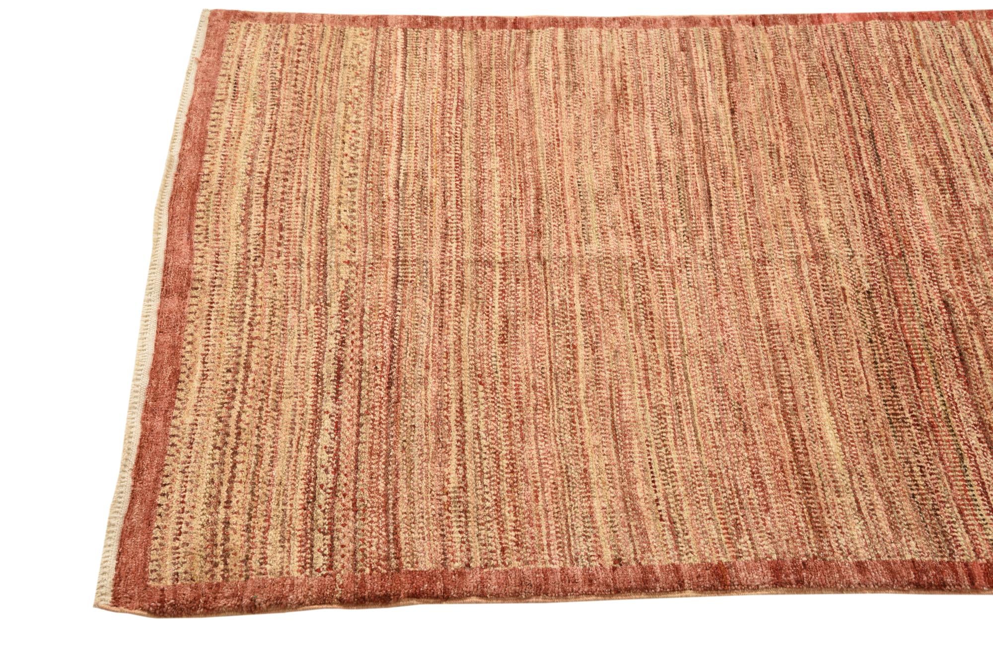 3' 2 x 4' 10 Hand Knotted Modern Ziegler Rug