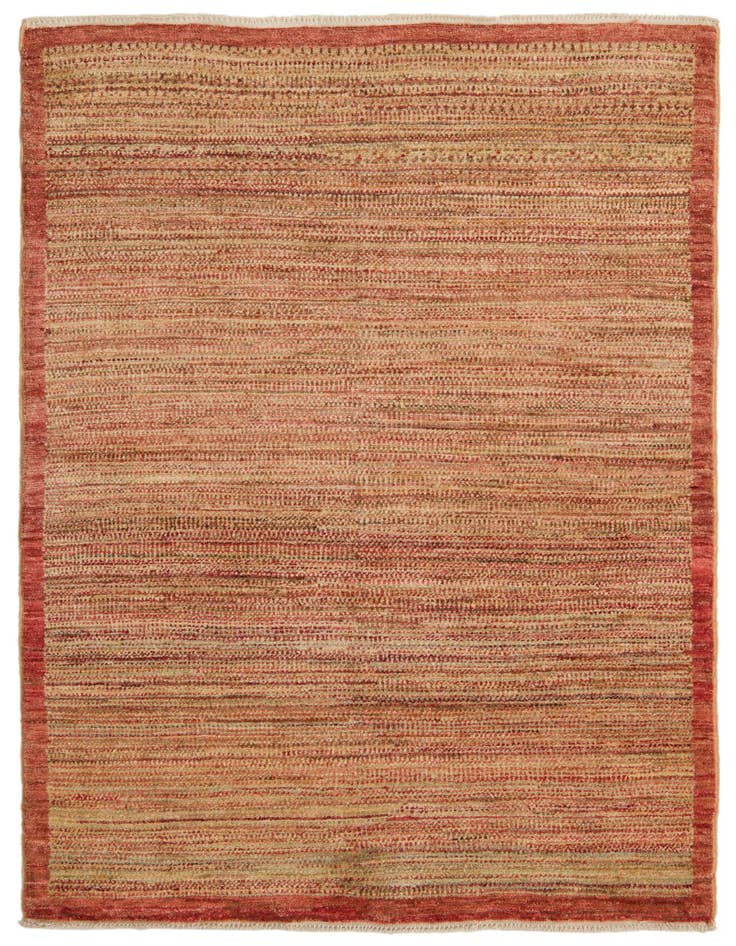 Detail image of 3' 2 x 4' 10 Hand Knotted Modern Ziegler Rug