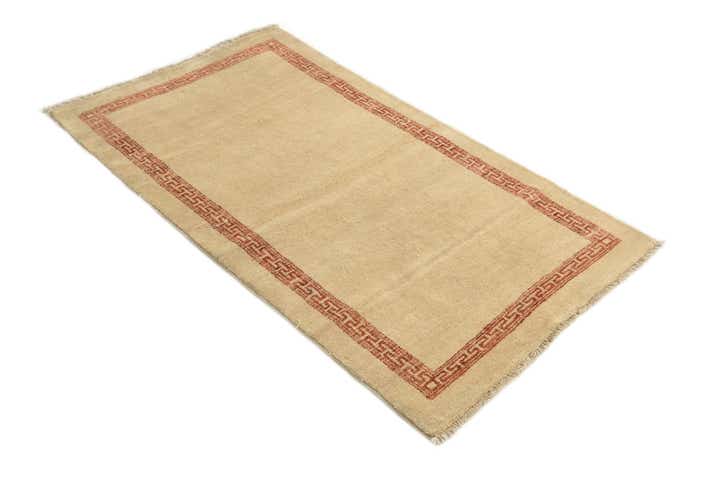 3' 1 x 5' 4 Hand Knotted Modern Ziegler Rug