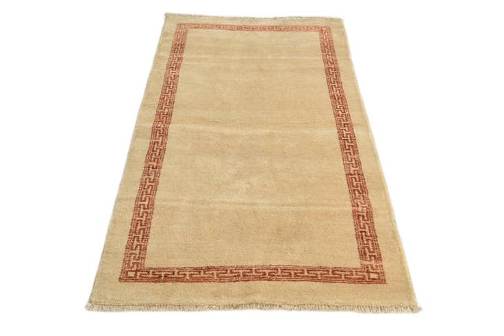 Detail image of 3' 1 x 5' 4 Hand Knotted Modern Ziegler Rug