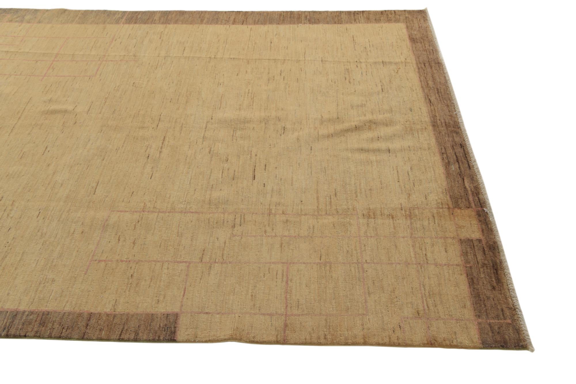 5' 8 x 7' 5 Hand Knotted Modern Ziegler Rug