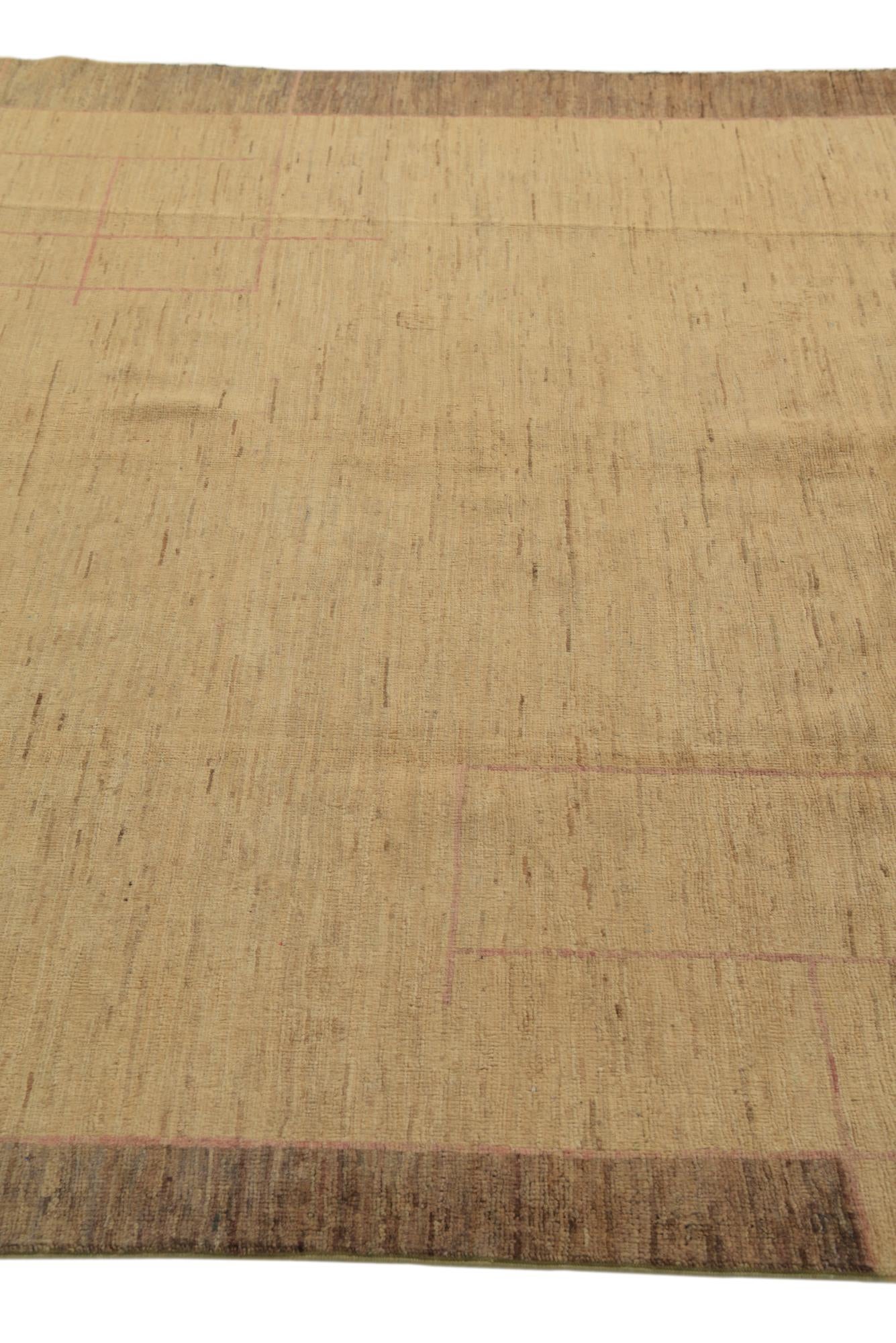 5' 8 x 7' 5 Hand Knotted Modern Ziegler Rug