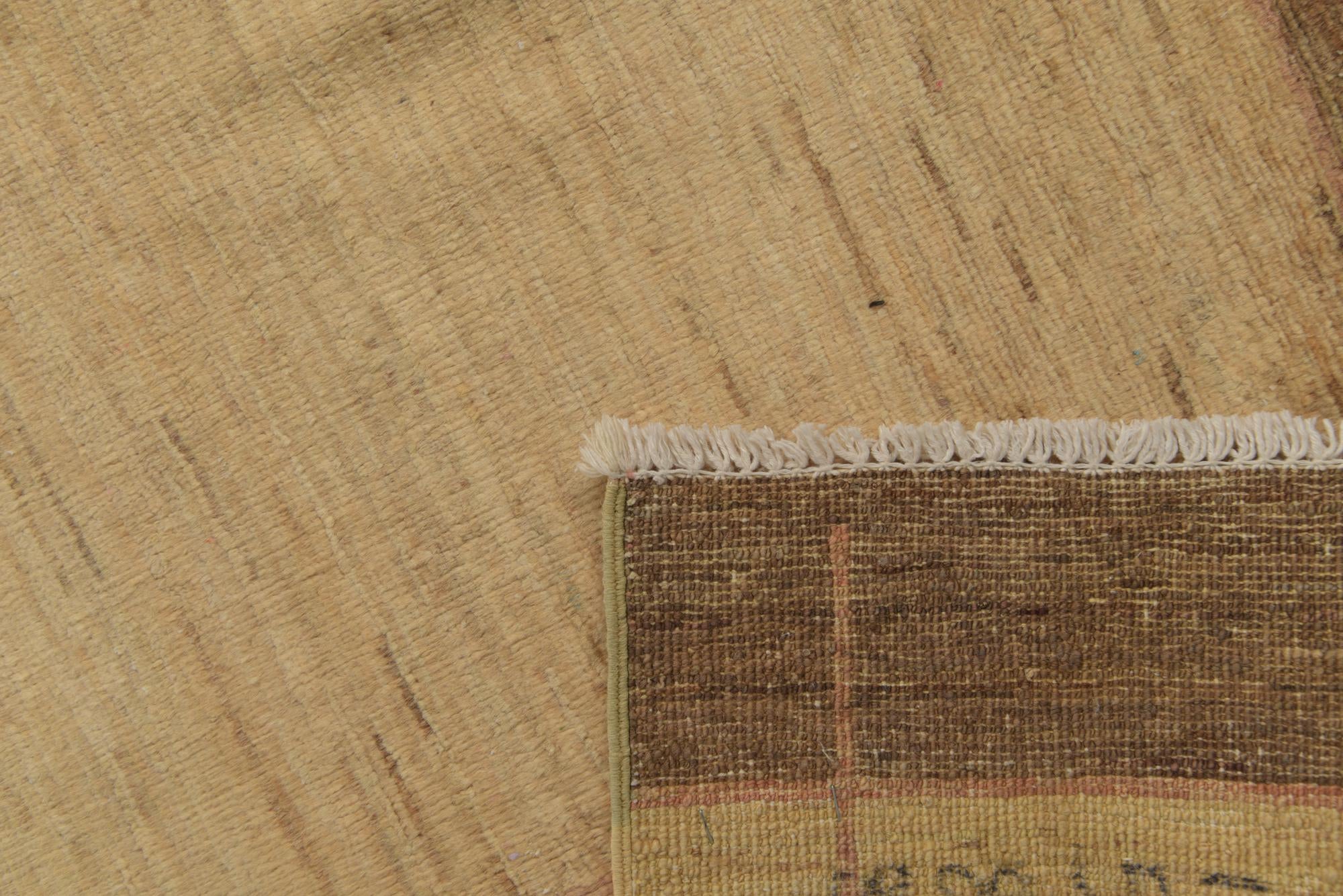 5' 8 x 7' 5 Hand Knotted Modern Ziegler Rug
