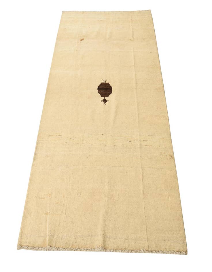 Detail image of 4' 1 x 6' 1  Hand Knotted Modern Ziegler Rug