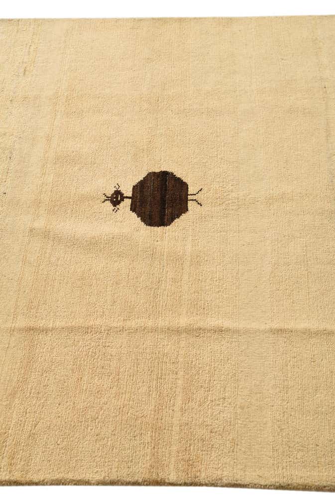 4' 1 x 6' 1 Hand Knotted Modern Ziegler Rug