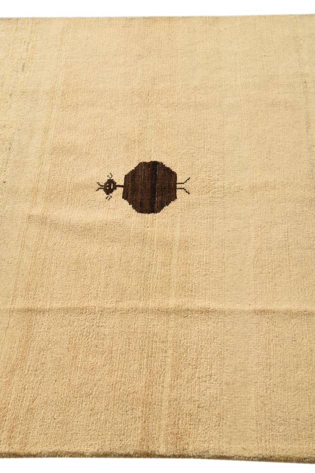 Detail image of 4' 1 x 6' 1 Hand Knotted Modern Ziegler Rug