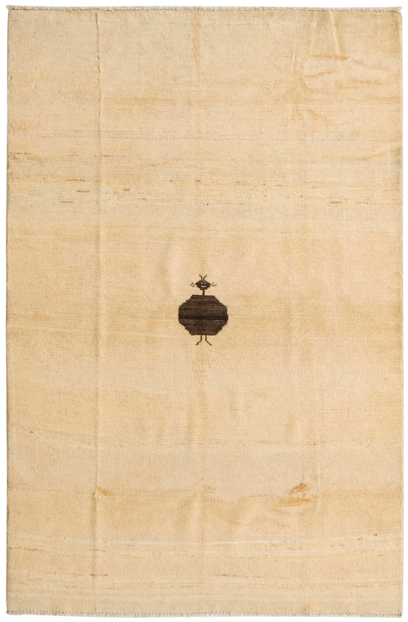 4' 1 x 6' 1 Hand Knotted Modern Ziegler Rug