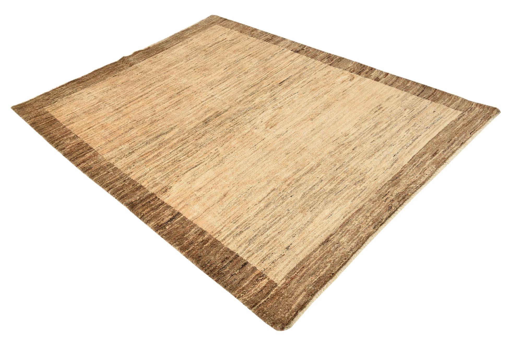5' x 6' 8 Hand Knotted Modern Ziegler Rug