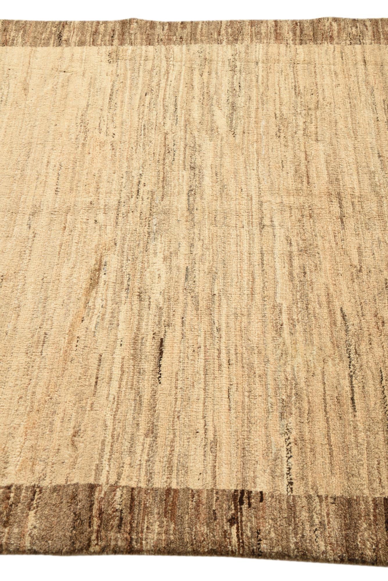 5' x 6' 8 Hand Knotted Modern Ziegler Rug