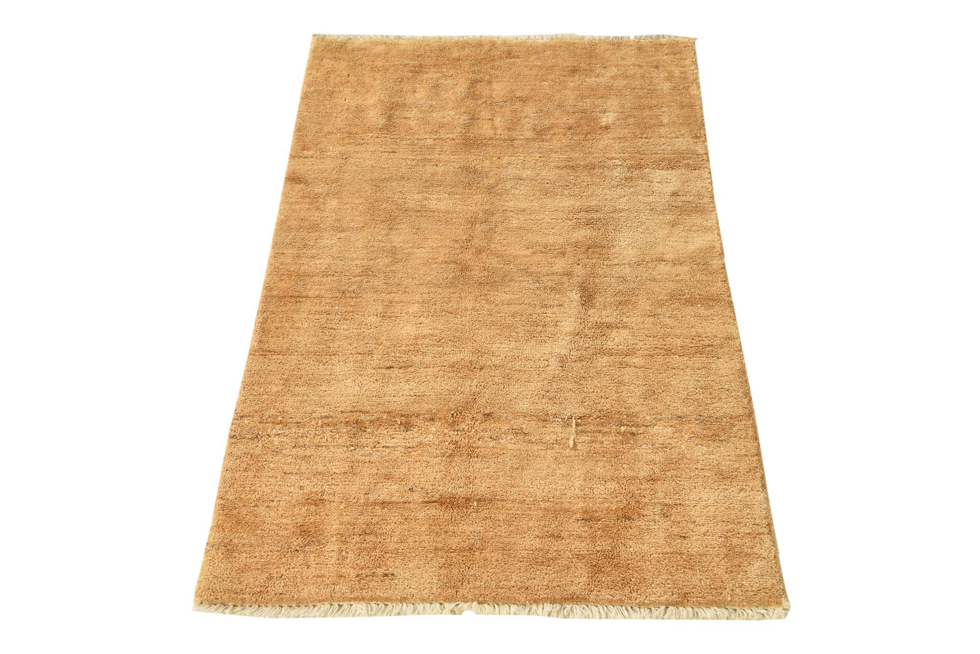2' 5 x 4' Hand Knotted Modern Ziegler Rug