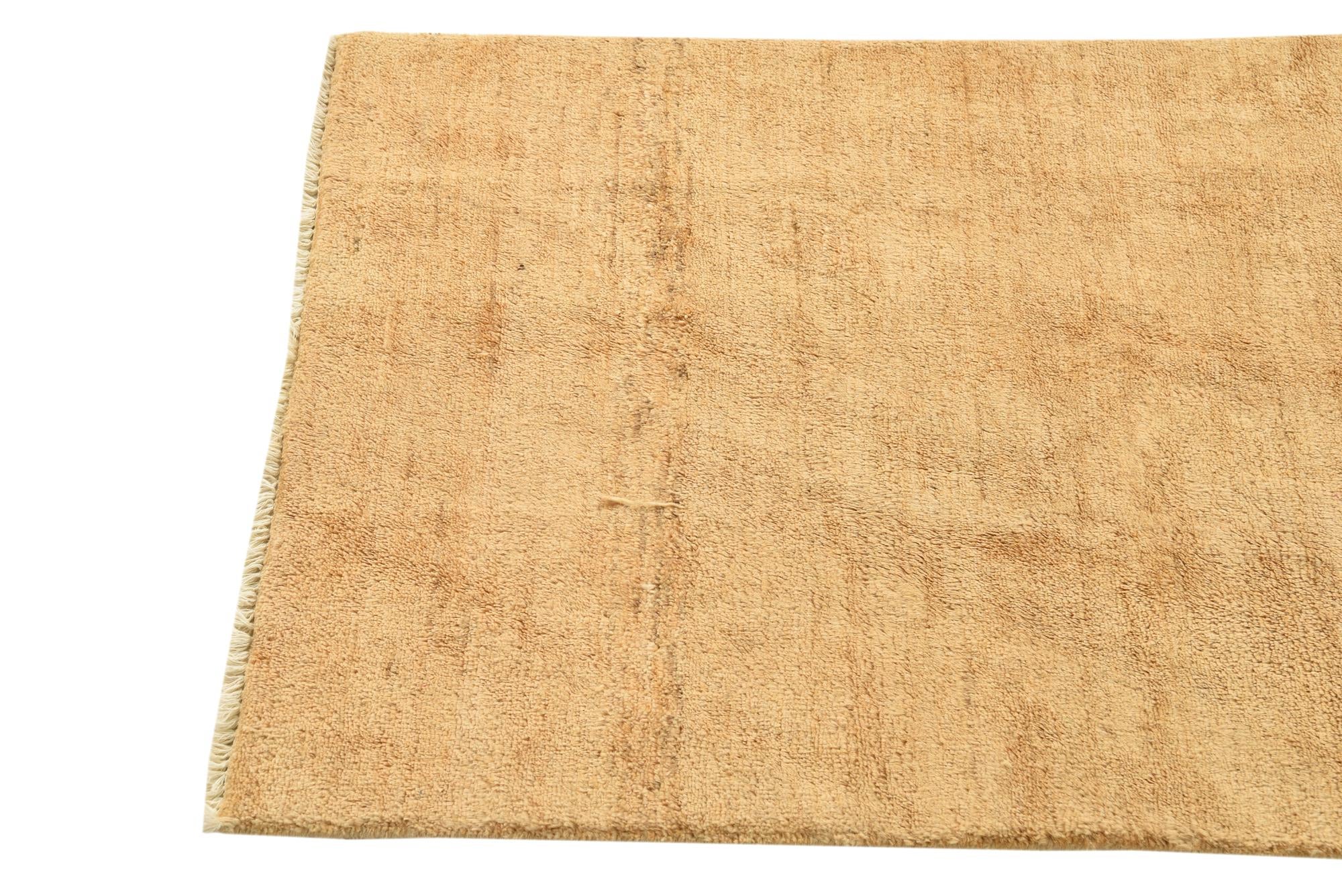 2' 5 x 4' Hand Knotted Modern Ziegler Rug