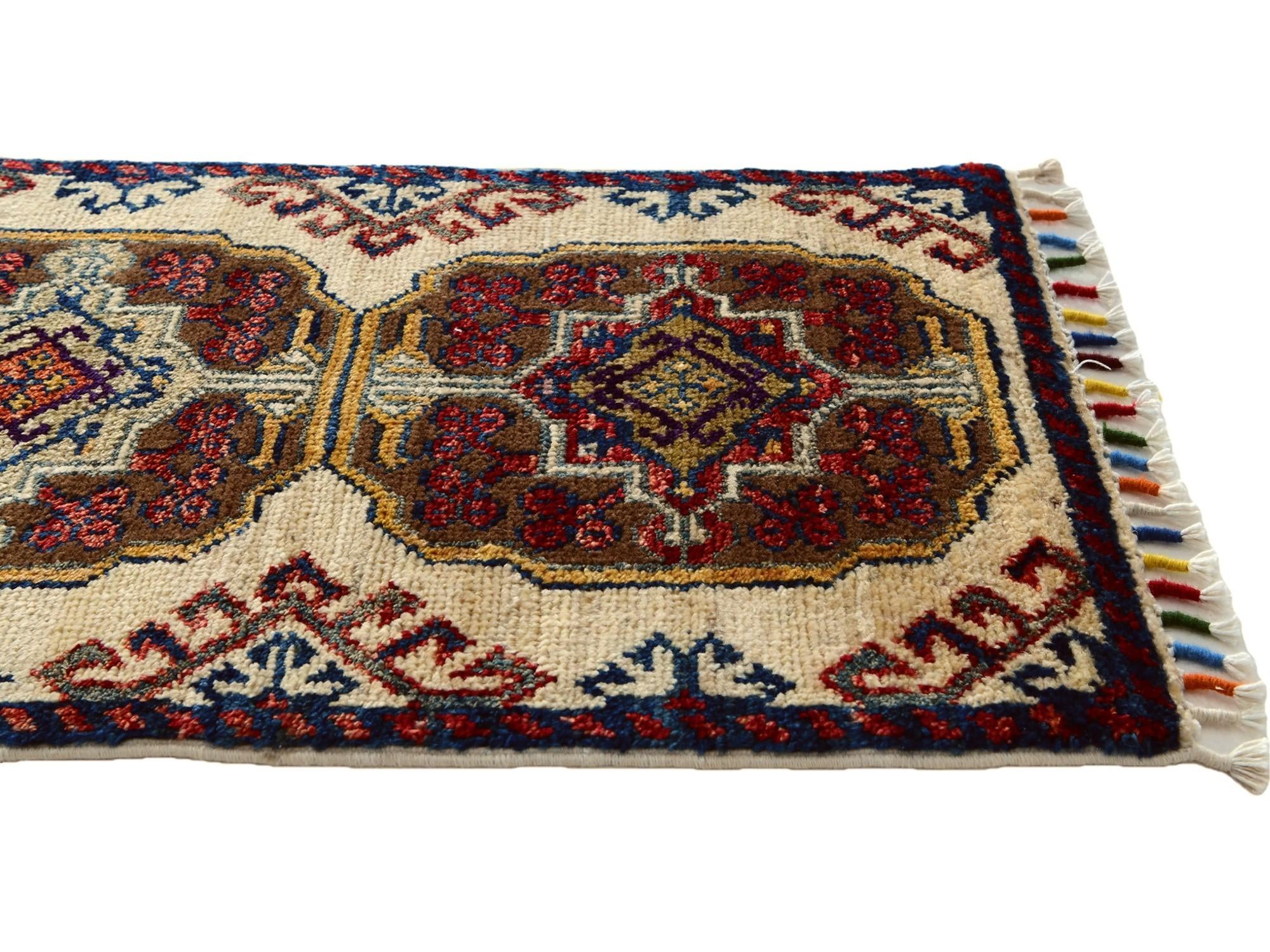 1' 5 x 2' Hand Knotted Modern Ziegler Rug