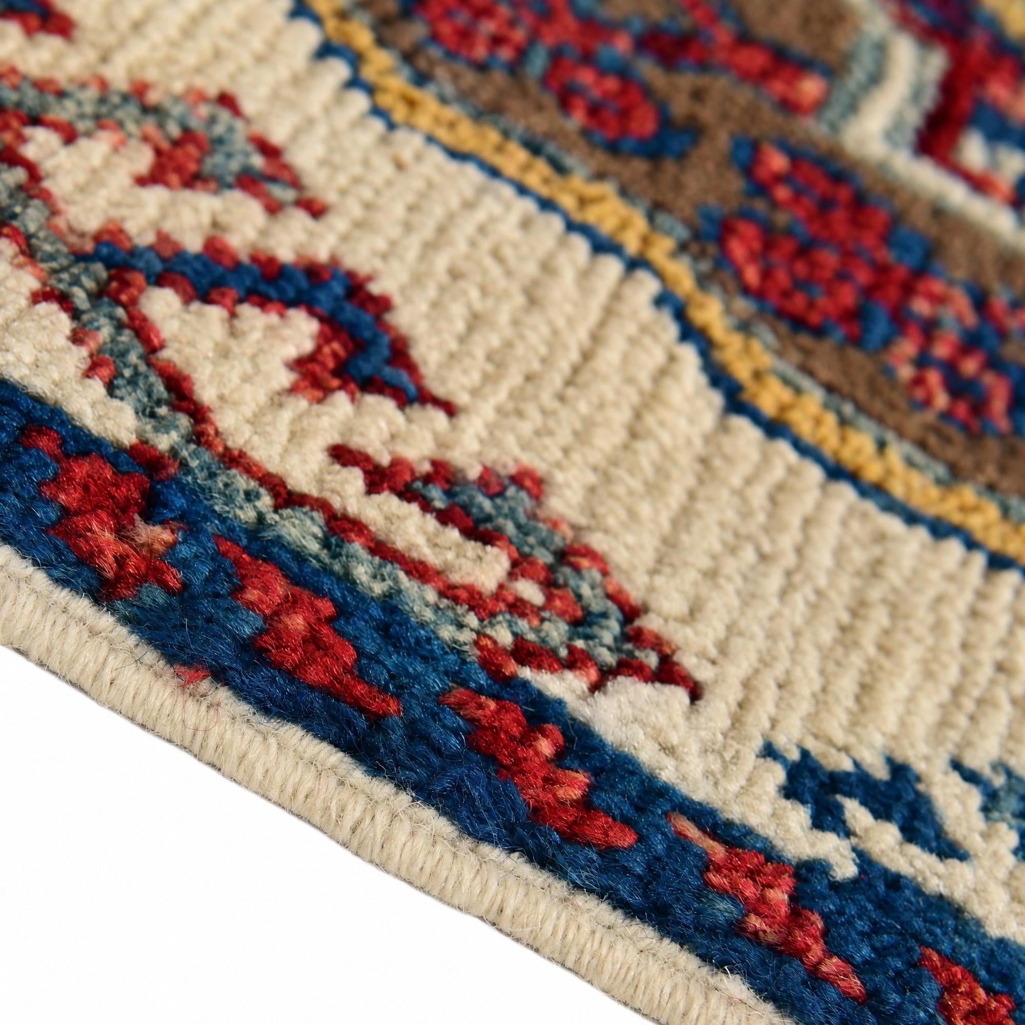 45cm x 60cm anudado a mano Modern Ziegler Alfombra