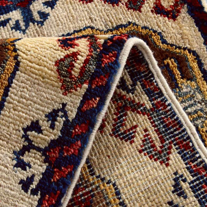 1' 5 x 2' Hand Knotted Modern Ziegler Rug