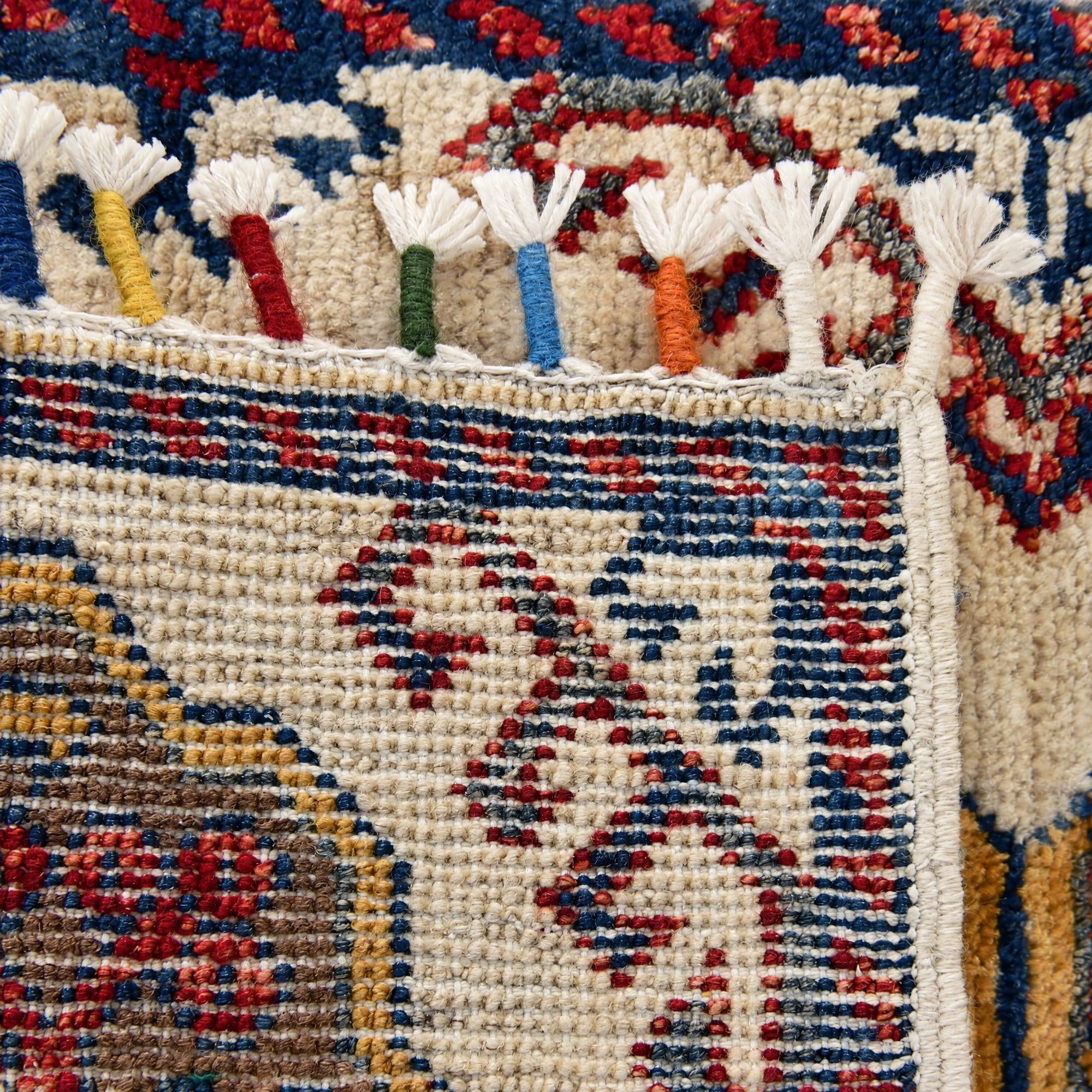 45cm x 60cm anudado a mano Modern Ziegler Alfombra