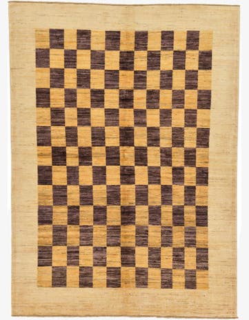 5' 8 x 7' 9 Hand Knotted Modern Ziegler Rug