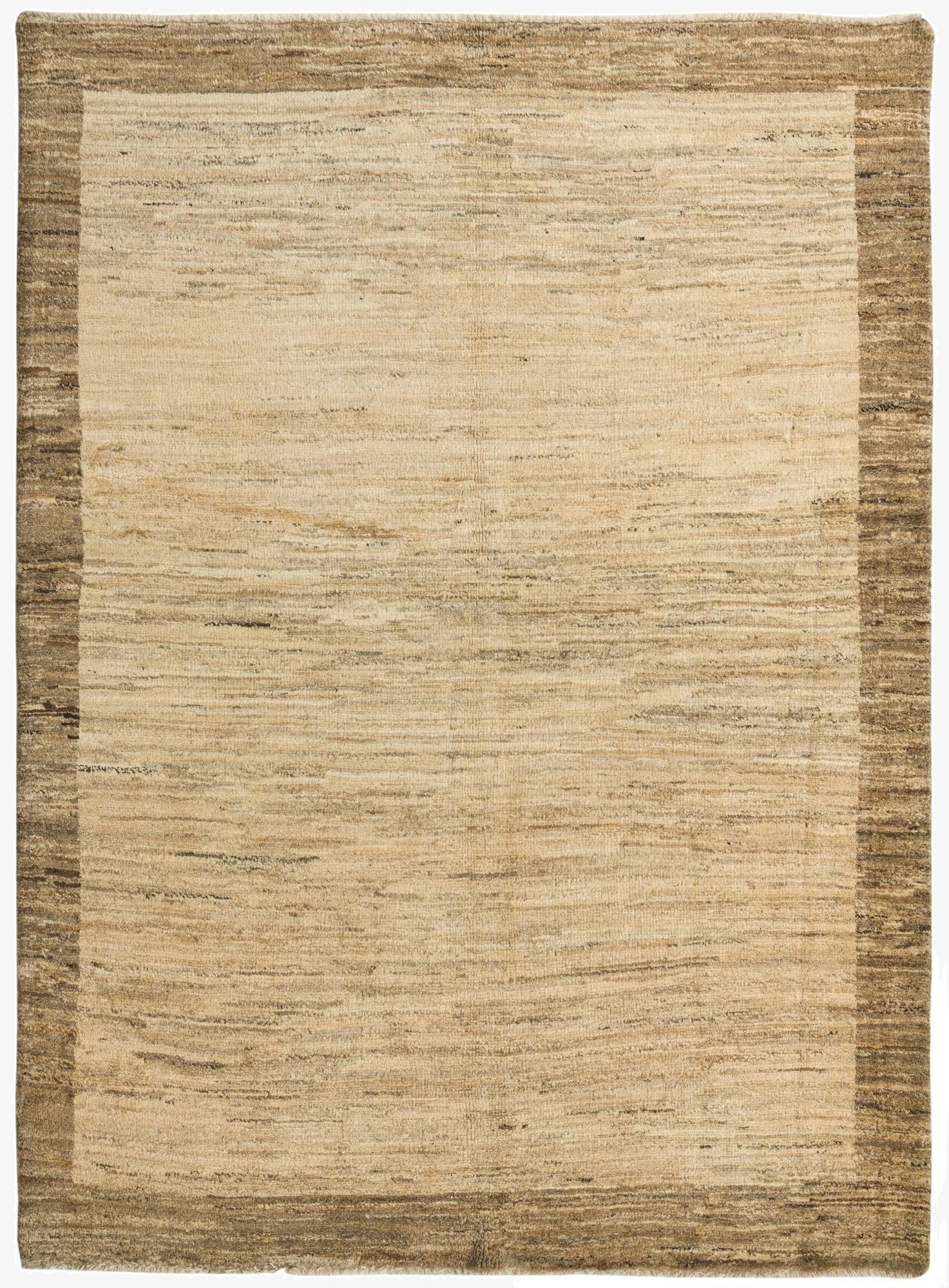 5' x 6' 8  Hand Knotted Modern Ziegler Rug