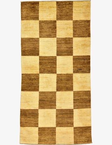 3' 4 x 6' 6 Hand Knotted Modern Ziegler Oriental Rug