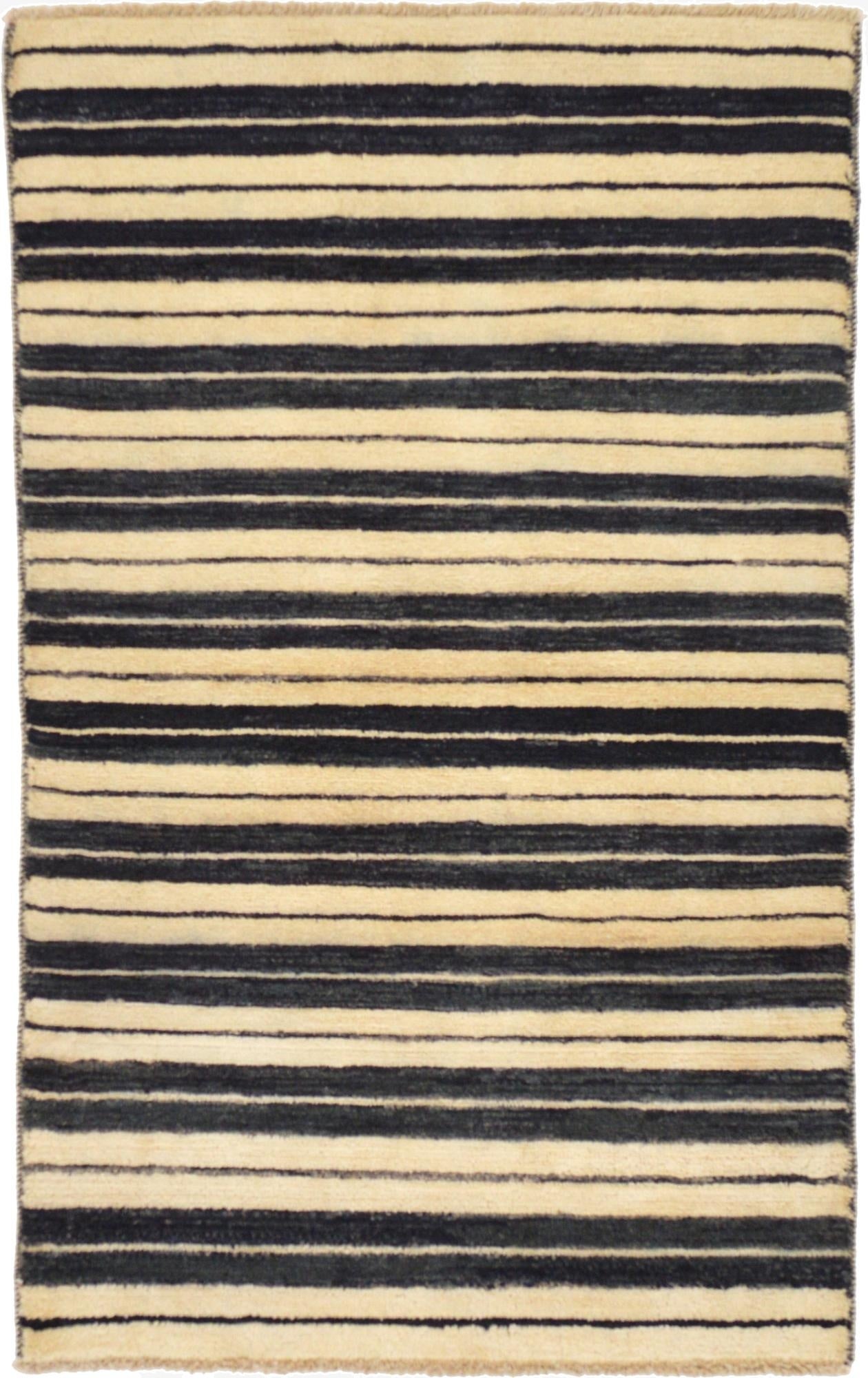 3' x 4' 10  Hand Knotted Modern Ziegler Rug