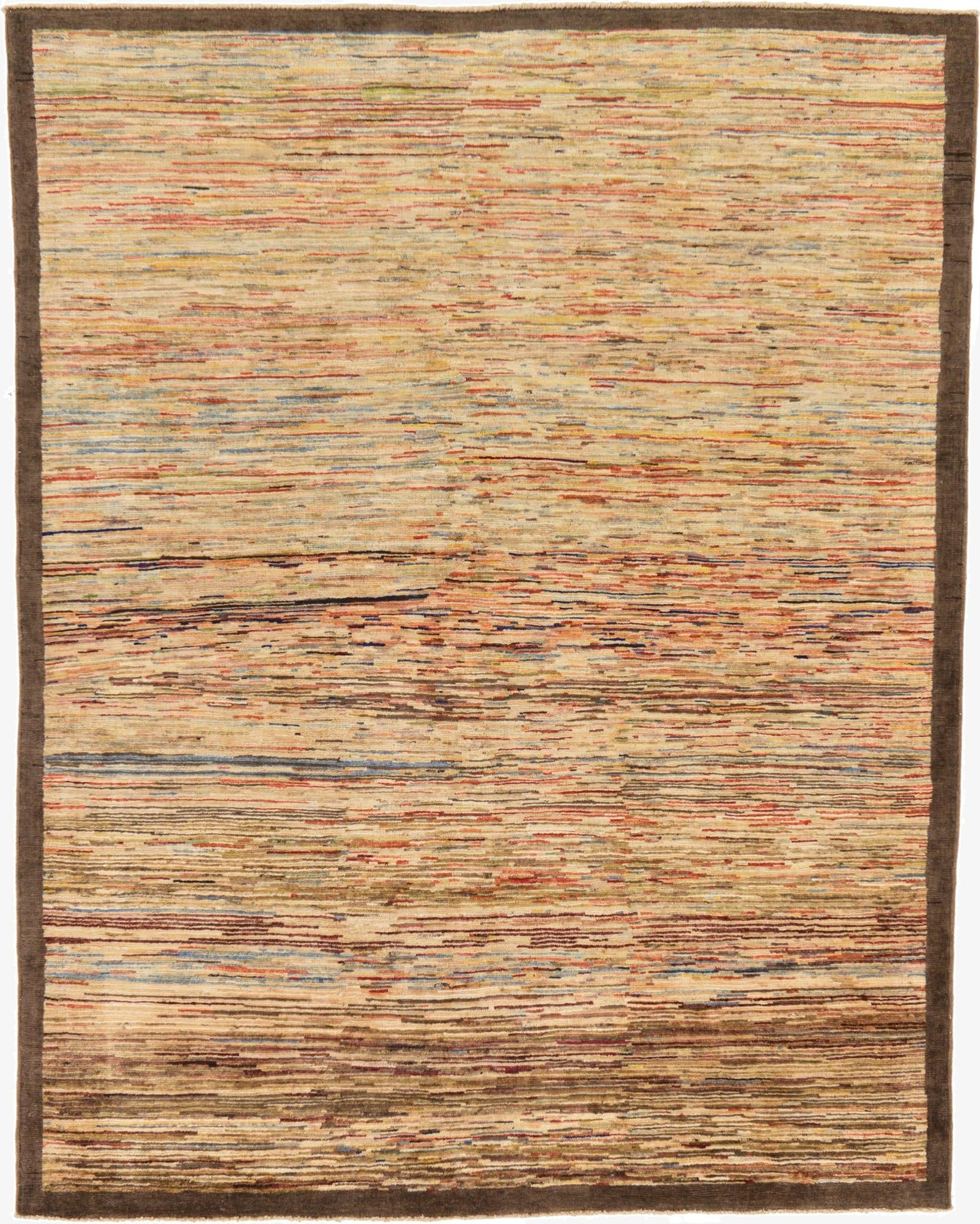 5' x 6' 6  Hand Knotted Modern Ziegler Rug