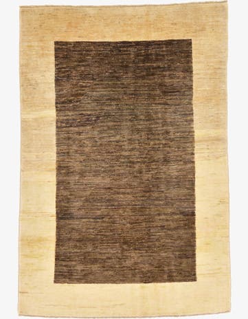 4' x 5' 8 Hand Knotted Modern Ziegler Rug
