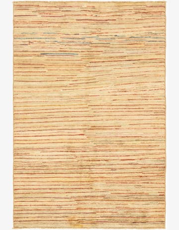 3' 8 x 5' 5 Hand Knotted Modern Ziegler Rug