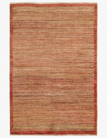 3' 2 x 4' 10 Hand Knotted Modern Ziegler Rug