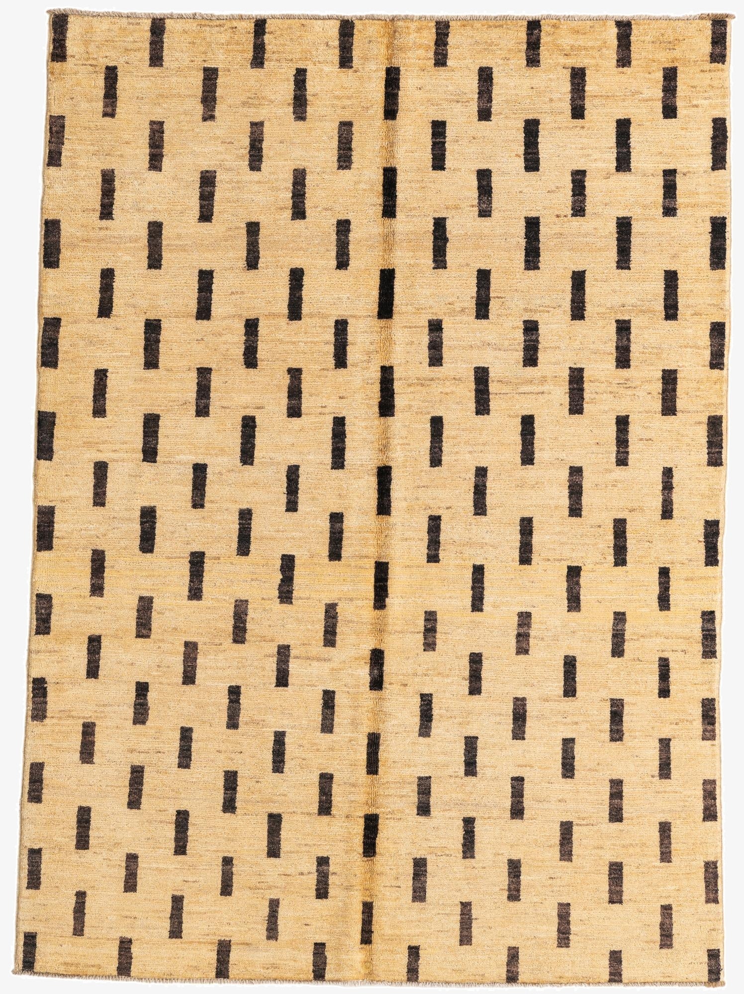 4' 8 x 6' 6  Hand Knotted Modern Ziegler Rug