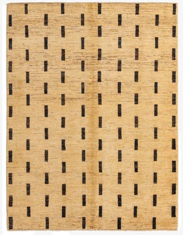 4' 10 x 6' 5 Hand Knotted Modern Ziegler Rug