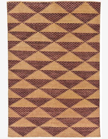 6' 5 x 9' 6 Hand Knotted Modern Ziegler Rug