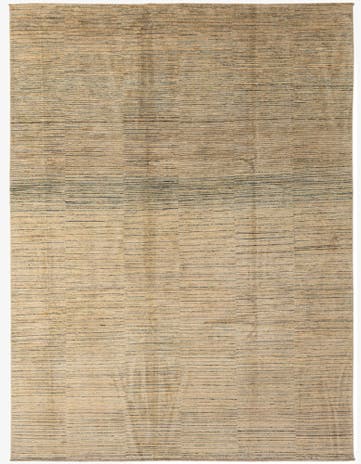 8' 7 x 11' 2 Hand Knotted Modern Ziegler Wool Rug