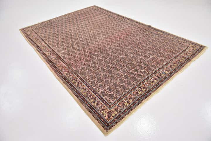 7' x 10' 2 Hand Knotted Mood Persian Wool Rug