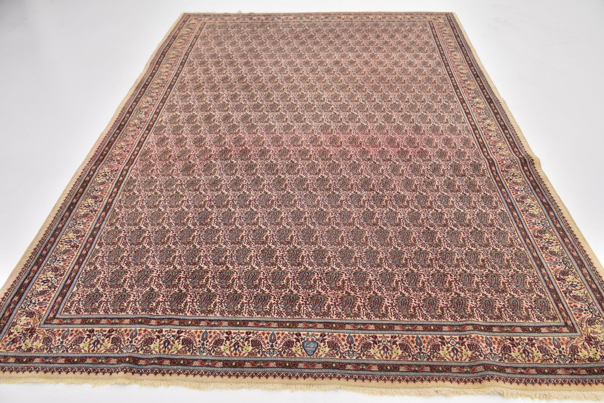 7' x 10' 2 Hand Knotted Mood Persian Wool Rug