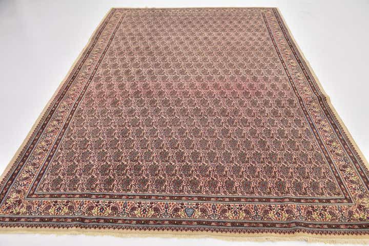 7' x 10' 2 Hand Knotted Mood Persian Wool Rug