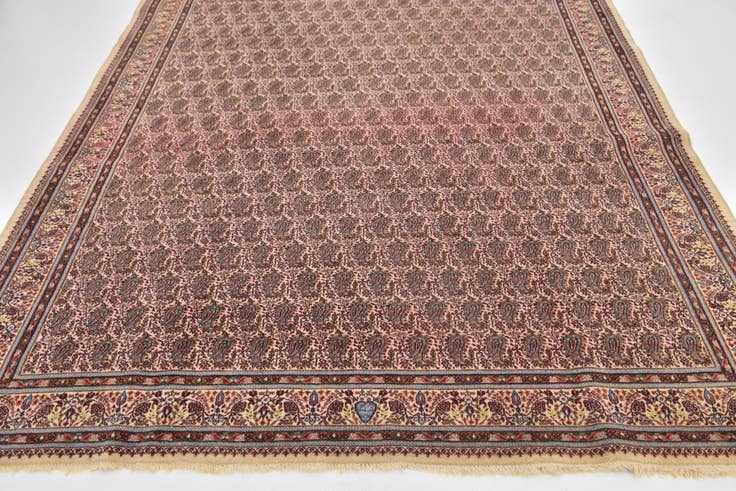 Detail image of 7' x 10' 2 Hand Knotted Mood Persian Wool Rug
