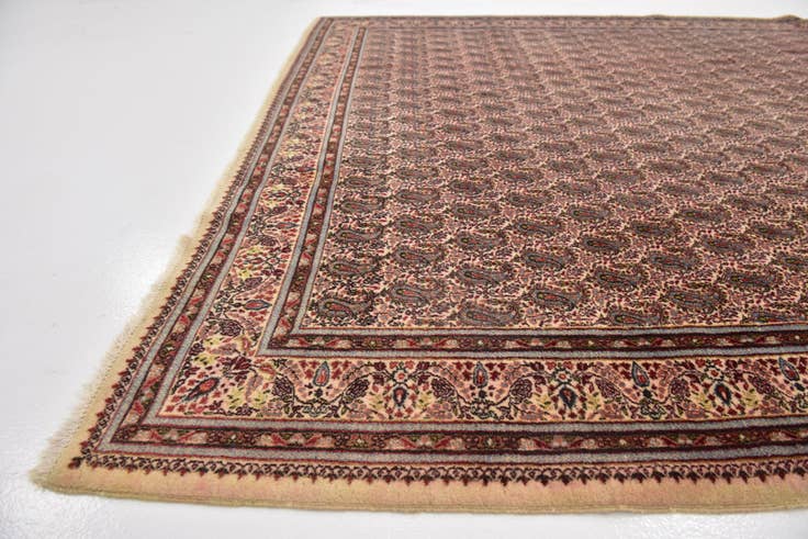 Detail image of 7' x 10' 2 Hand Knotted Mood Persian Wool Rug