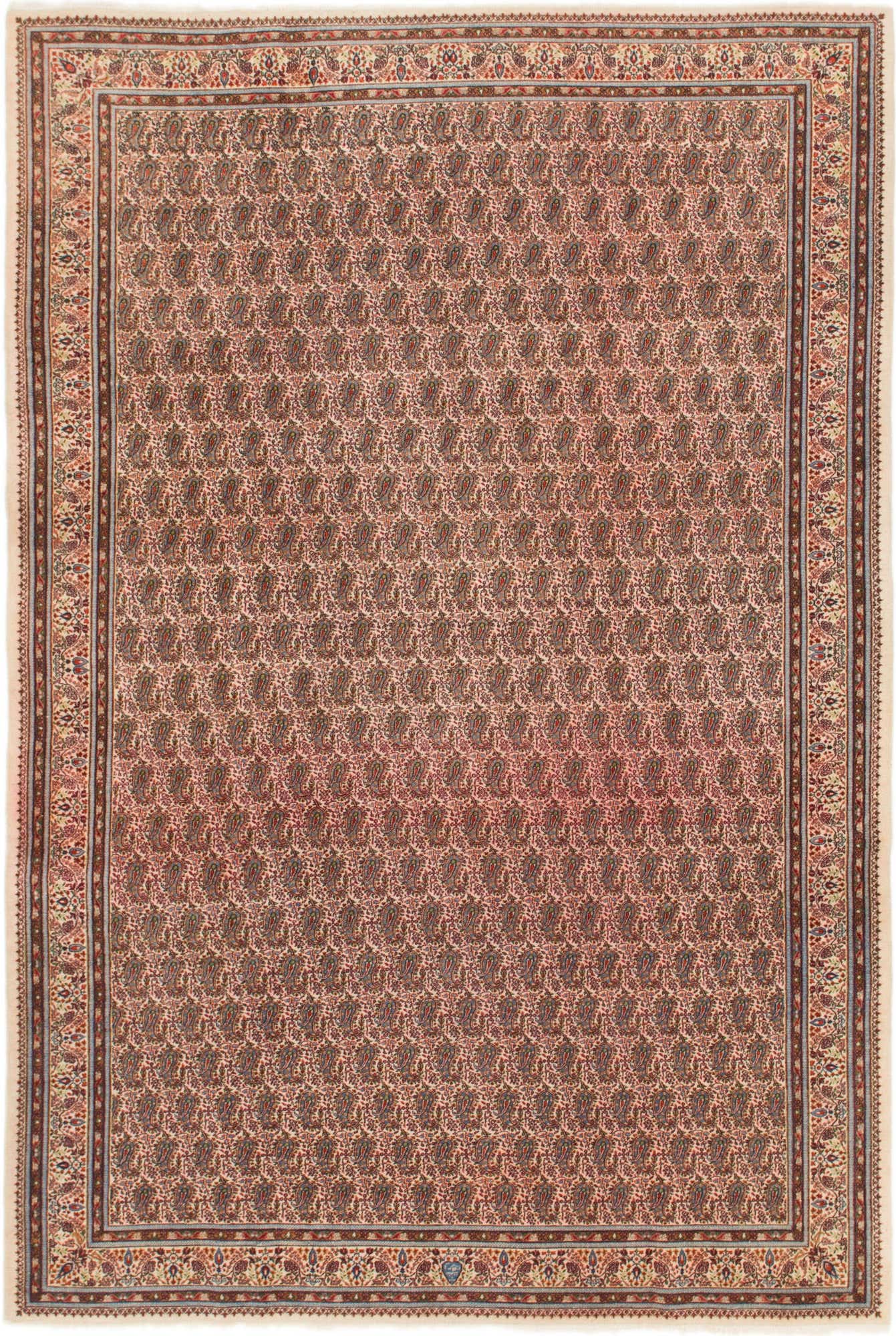 7' x 10' 2 Hand Knotted Mood Persian Wool Rug