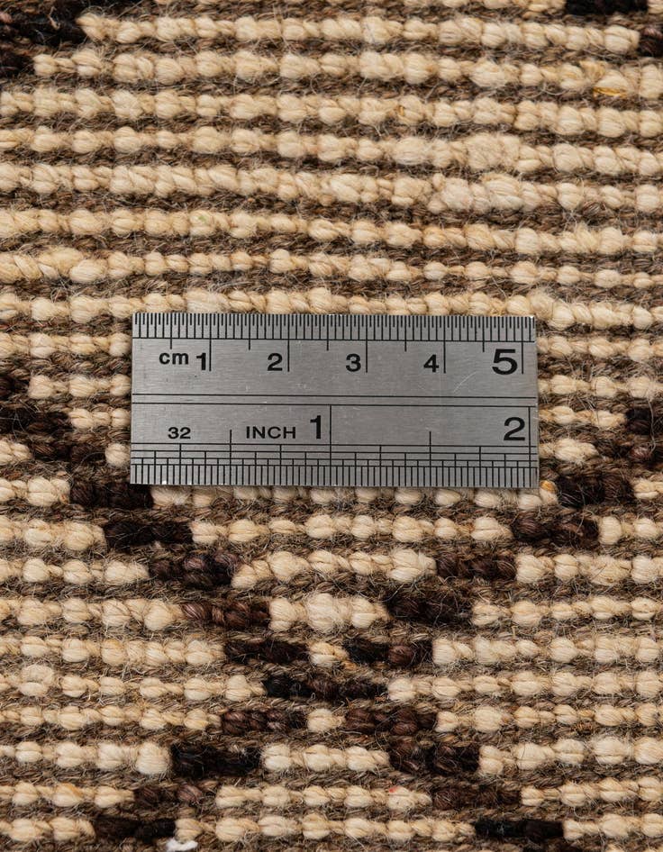 Detail image of 3' 9 x 5' 11  Hand Knotted Moroccan Rug